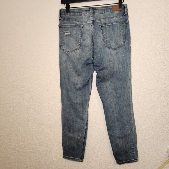 Judy Blue Women Jeans 30 Blue Denim Slim Fit Stretch Distressed jeans - Picture 12 of 16